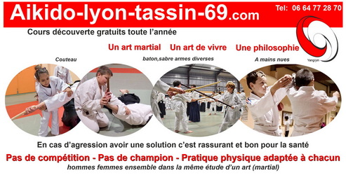   Cours découverte enfants / ados au dojo aïkido Tassin 69