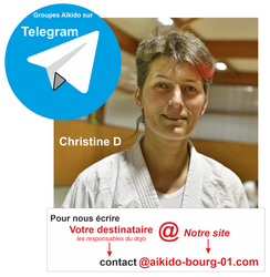 contacter le dojo Bourg en Bresse 01 par mail 