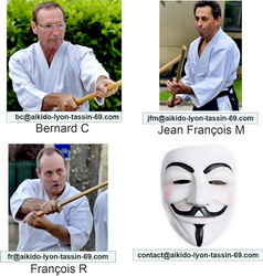 contacter le dojo Aïkido Lyon 69 Tassin par mail 